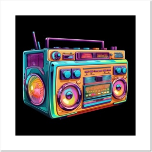 Radio 90s retro Posters and Art